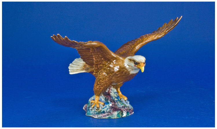 Appraisal: Beswick Bird Figure Bald Eagle Model No inches in height