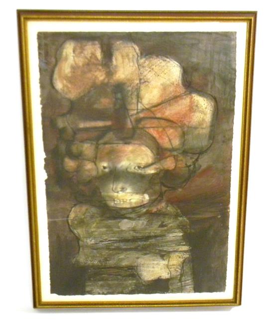 Appraisal: Balfour th C print or mixed media on paper depicting