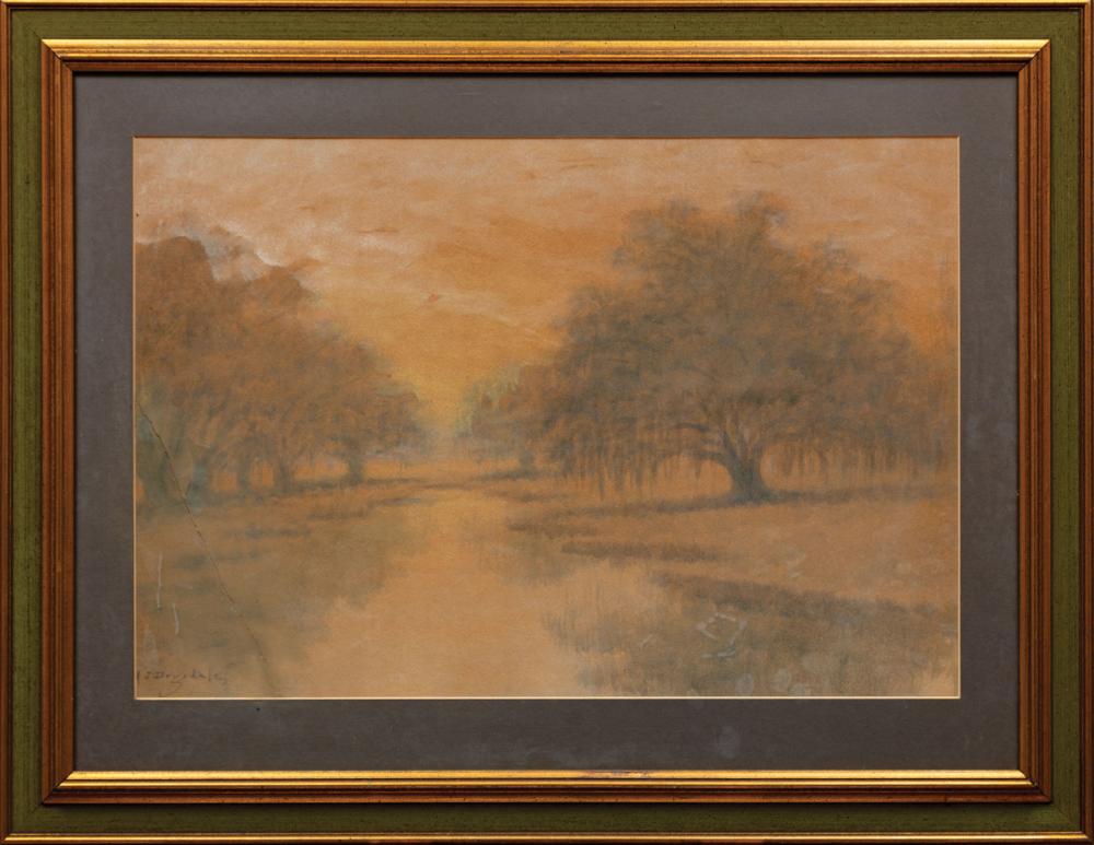 Appraisal: Alexander John Drysdale American New Orleans - Louisiana Bayou with