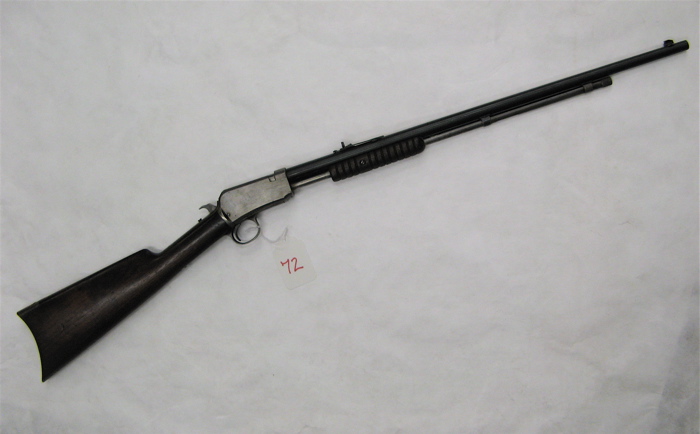 Appraisal: WINCHESTER MODEL SLIDE ACTION RIFLE WRF caliber round barrel overall