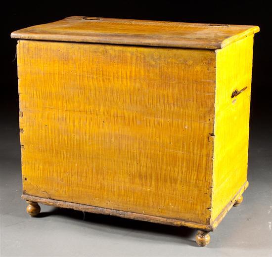 Appraisal: American grain painted wood storage bin second quarter- th century