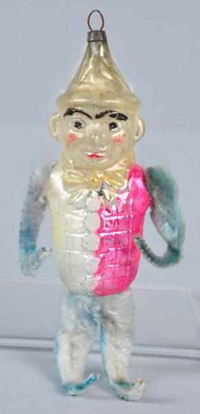 Appraisal: Glass Eddie Cantor Christmas Ornament Description Chenille limbs Condition Excellent