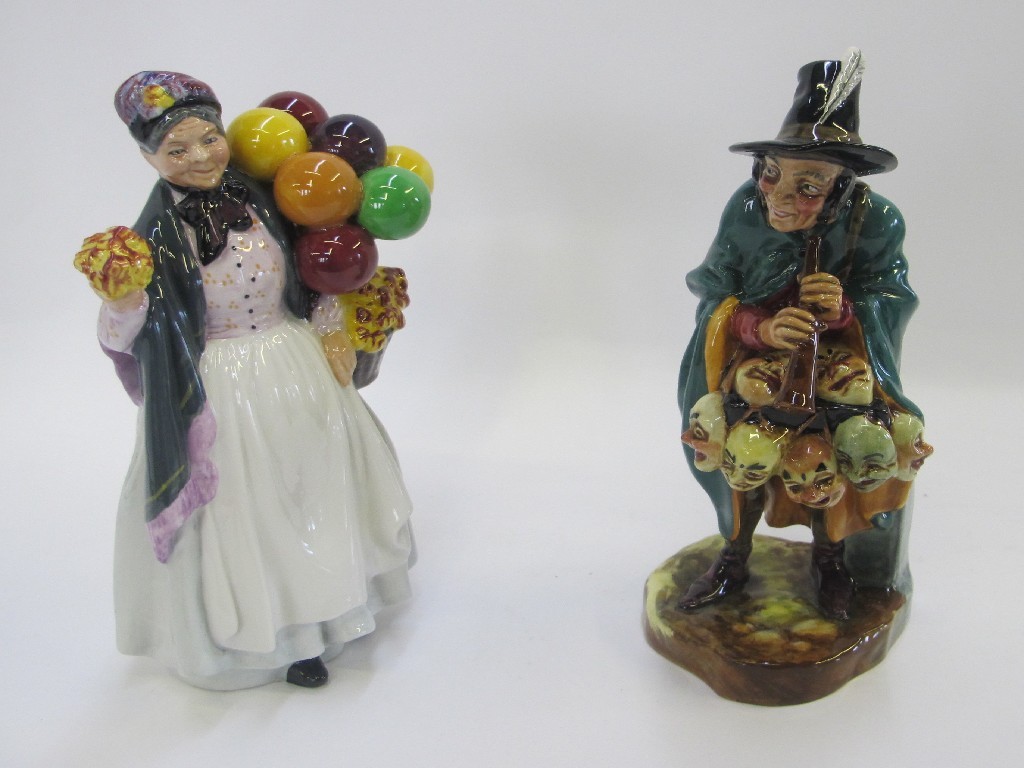 Appraisal: Two Doulton figures Biddy Penny Farthing HN and The Mask