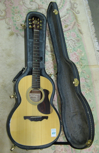 Appraisal: ALVAREZ ACCOUSTIC GUITAR WITH HARD CASE Regent Series model RP