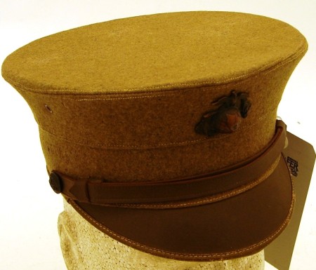 Appraisal: US WWI period Marine Corp visor cap Body of cap