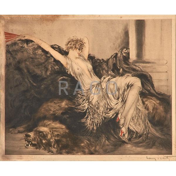 Appraisal: LOUIS ICART French - Condition Report