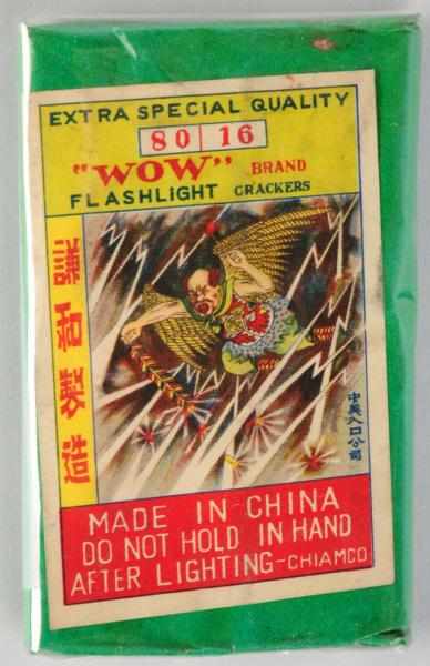 Appraisal: Wow -Pack Firecrackers Class Manufactured by Chiam Company Super rare