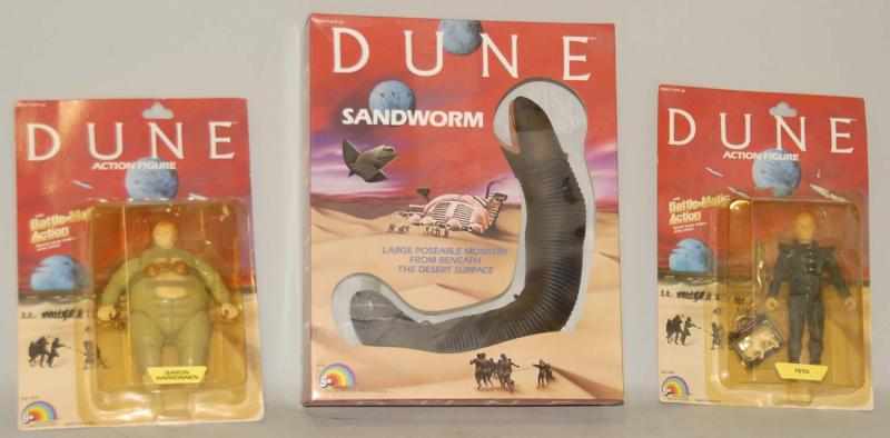 Appraisal: Lot of Dune Figures in Boxes This lot includes a