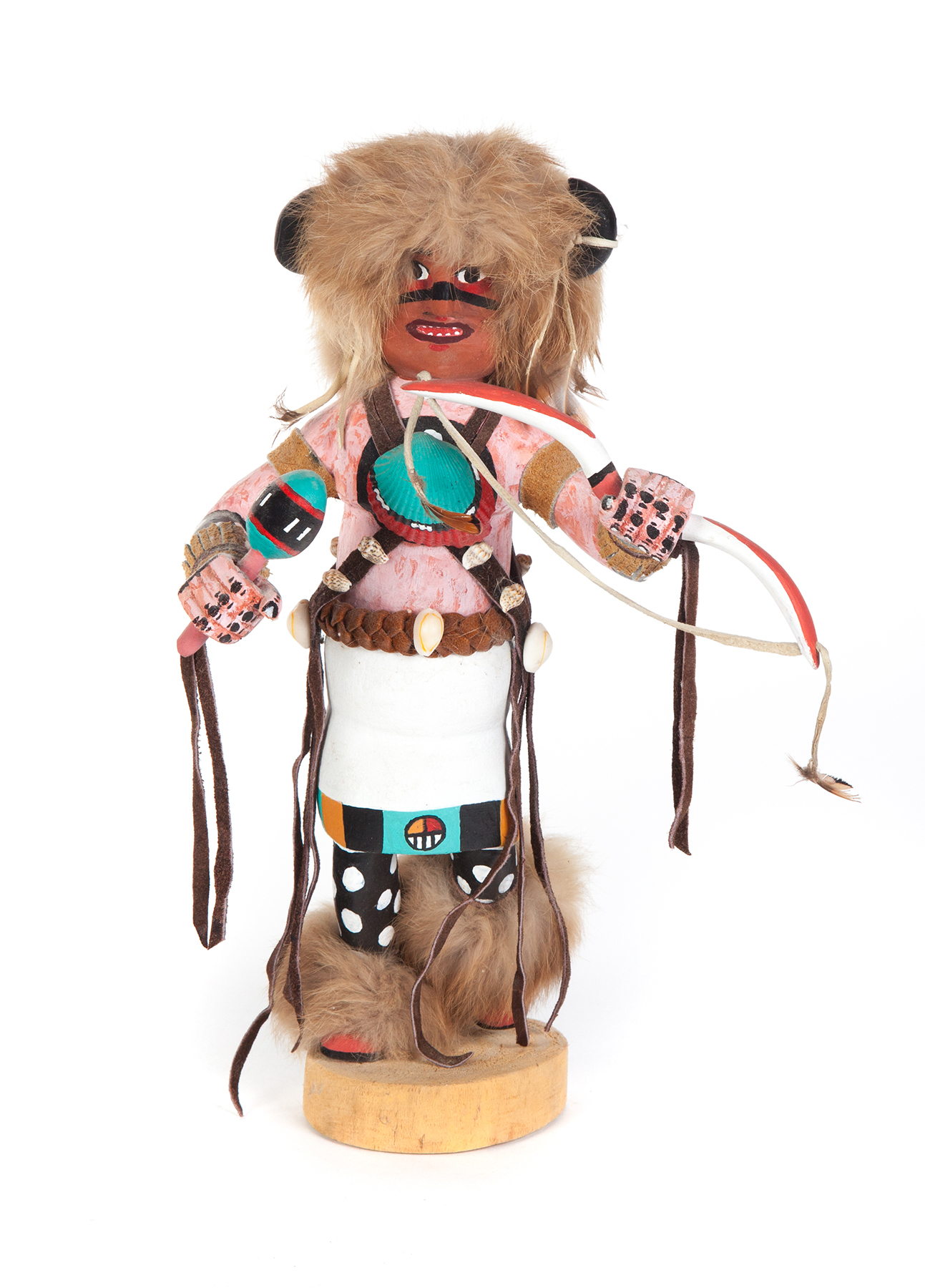 Appraisal: NAVAJO KACHINA DOLL Arizona nd half- th century Carved wooden