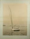 Appraisal: PHOTOGRAPH - Early silver bromide print of a catboat off