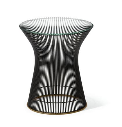 Appraisal: WARREN PLATNER american b Side table Designed by Platner in