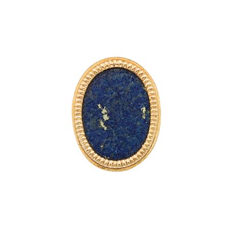 Appraisal: Gold and Lapis Ring Estimate -