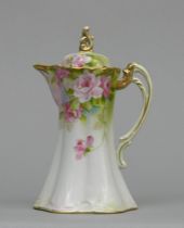 Appraisal: Nippon Coffee Pot Dainty Coffee Pot with lid decorated with