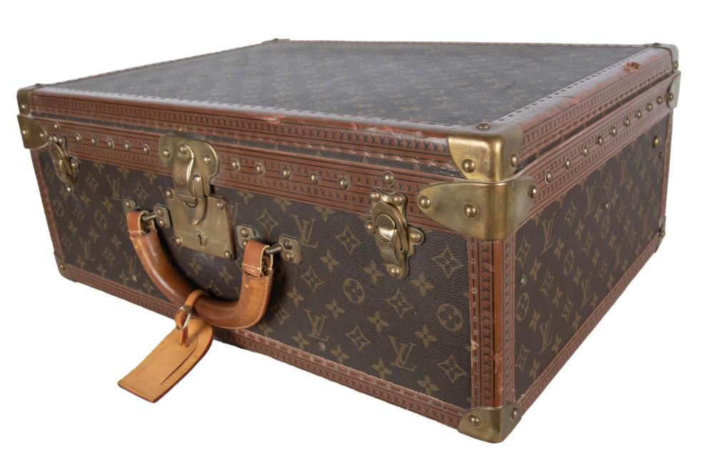 Appraisal: LOUIS VUITTON HARD CASE TRUNKnumbered Provenance The Estate of Bob