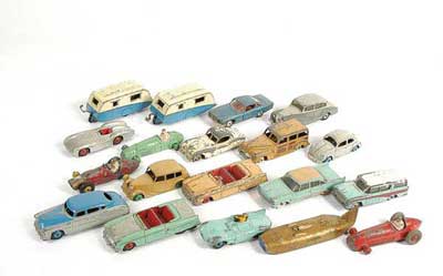 Appraisal: Dinky Toys a mixed group of unboxed To include No