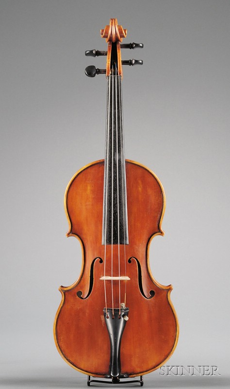 Appraisal: Modern Italian Violin Probably Pedrazzini Workshop c branded internally G