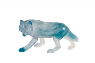 Appraisal: A DAUM FRANCE PATE-DE-VERRE 'LOUP' FIGURE Late th st century