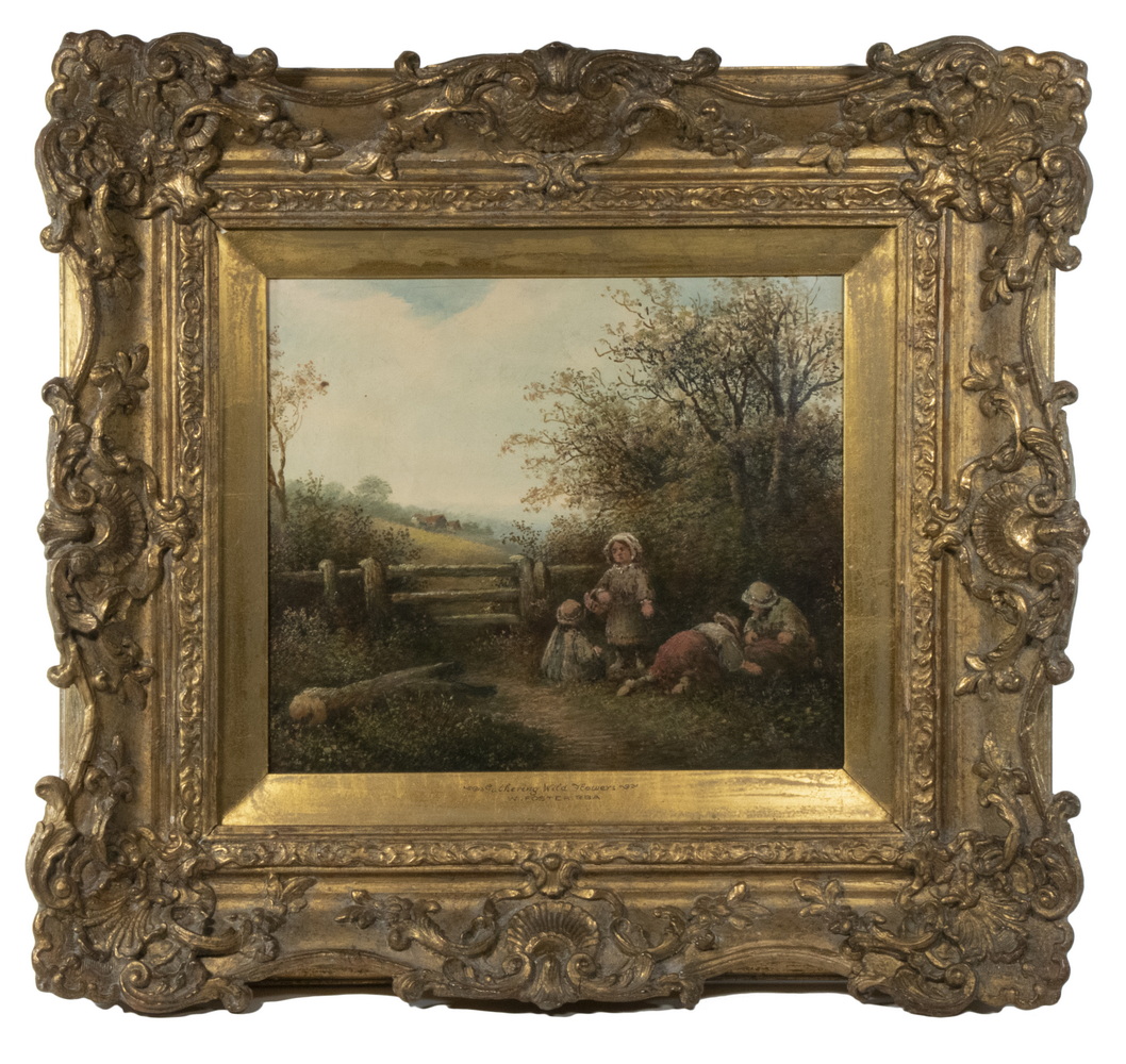 Appraisal: WILLIAM GILBERT FOSTER R B A UK - Gathering Wild