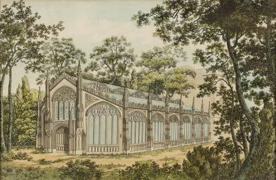 Appraisal: After William Henry Pyne - The Gothic Conservatory at Carlton