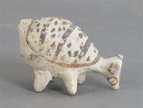 Appraisal: A Pre-Columbian Earthenware Chancay Llama Height inches