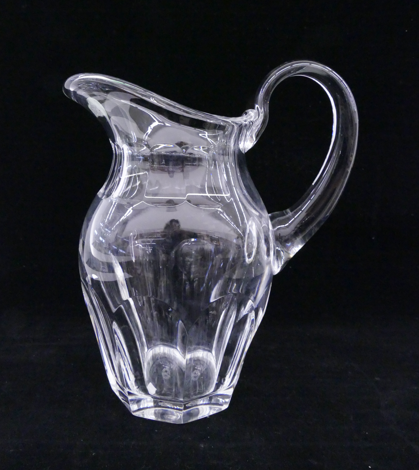 Appraisal: St Louis French Cut Crystal Pitcher- ''