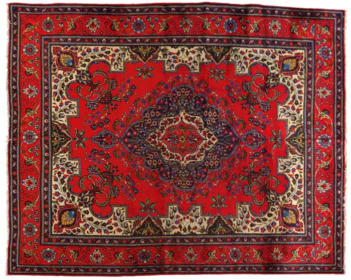 Appraisal: ROOM SIZE TABRIZ ORIENTAL RUG Last half of the th