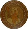 Appraisal: D'APR S ALPHONSE MUCHA - T TES BYZANTINES Two decorative