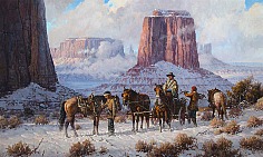 Appraisal: Martin Grelle Present The Wood Gatherersoil on canvas x in