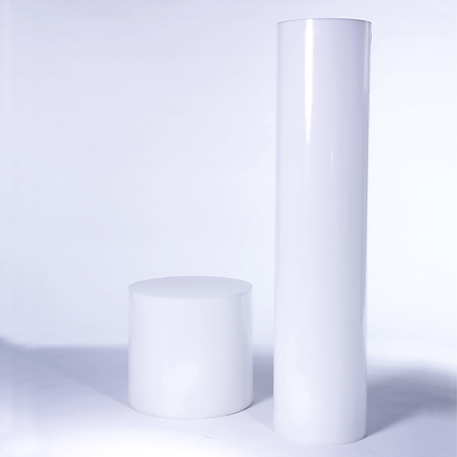 Appraisal: HABITAT Two illuminated molded plastic pieces one pedestal and one