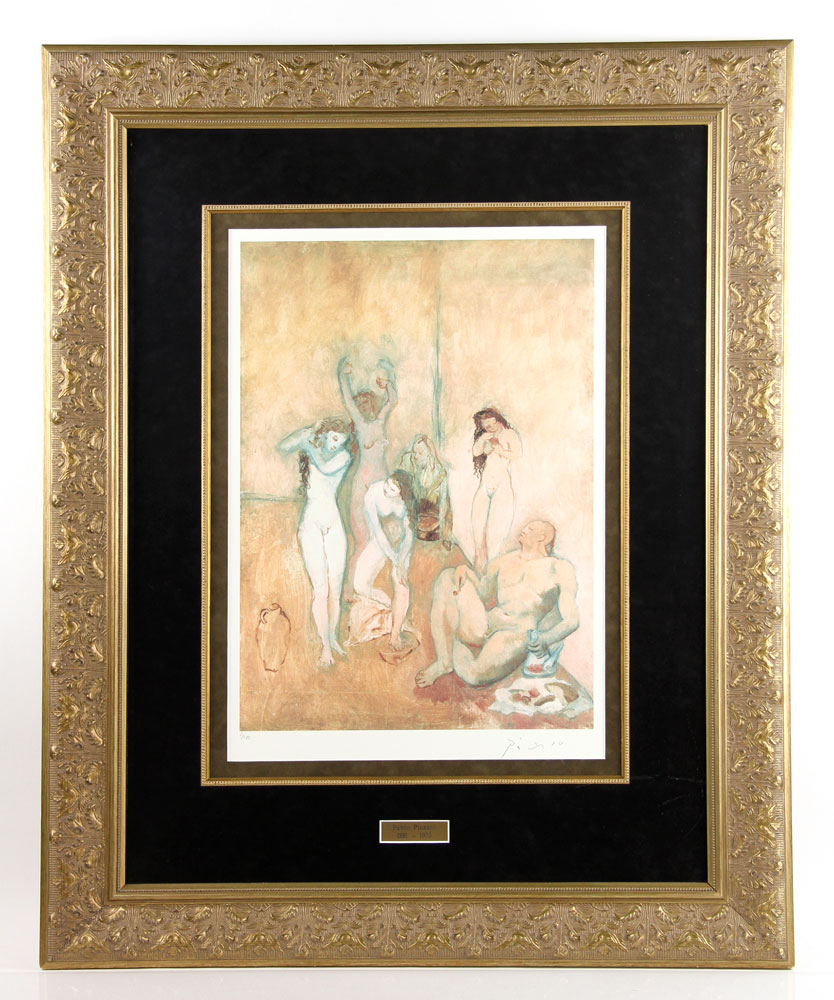 Appraisal: - Picasso The Bathers Giclee Pablo Picasso Spanish - The