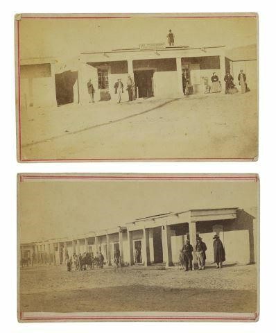 Appraisal: lot of Early New Mexico photographs back marked N Brown