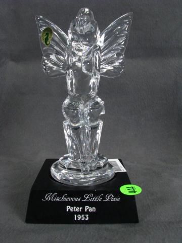 Appraisal: Waterford Crystal Disney Mischievous Little Pixie produced for Disneyana Convention