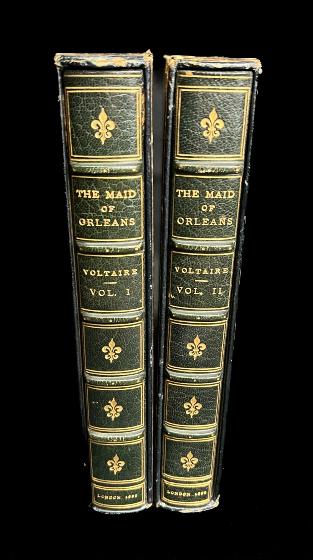 Appraisal: THE MAID OF ORLEANS VOL AND BY VOLTAIREThe Maid of