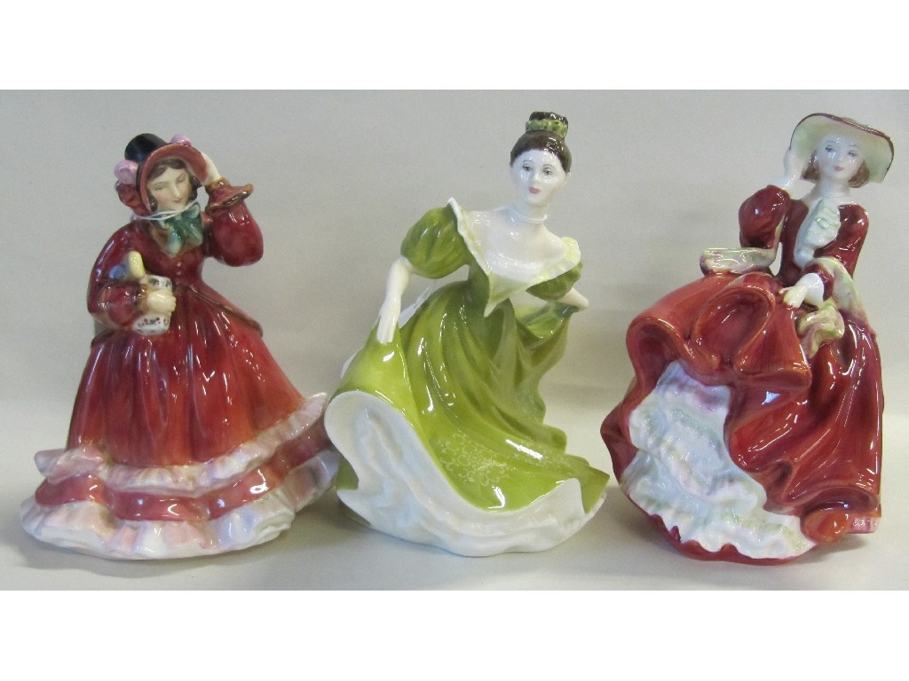 Appraisal: Three Doulton ladies including Top O' The Hill HN Christmas