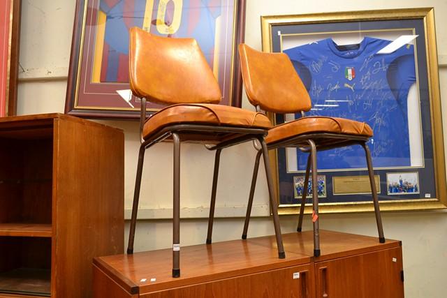 Appraisal: A SET OF SIX 'S NAMCO DINING CHAIRS A SET