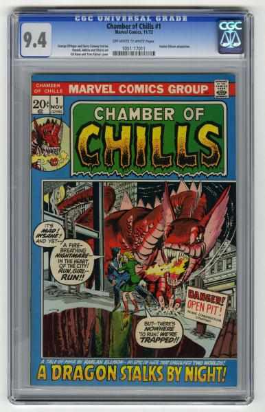 Appraisal: Chamber of Chills CGC Marvel Comics George Effinger and Gerry