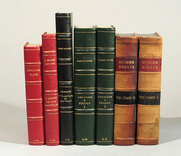 Appraisal: BINDINGS Approx books including Burnett The History of the Reformation