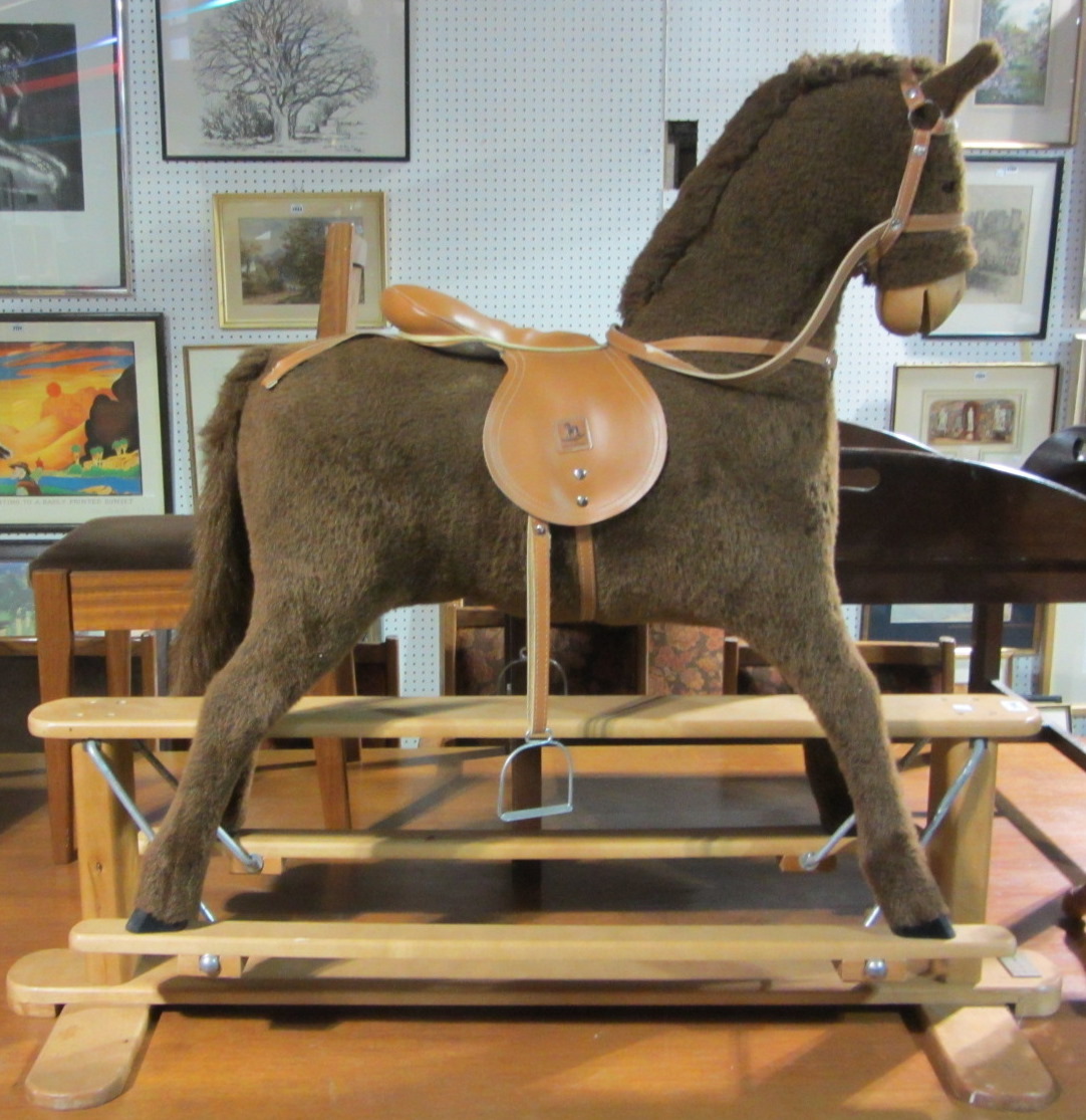 Appraisal: A th century child's rocking horse