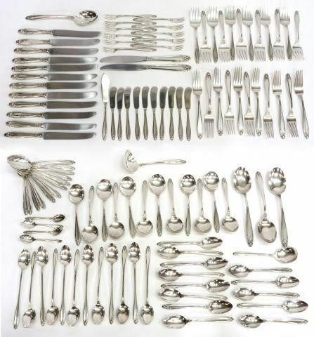 Appraisal: lot of International Silver Company sterling silver flatware service in