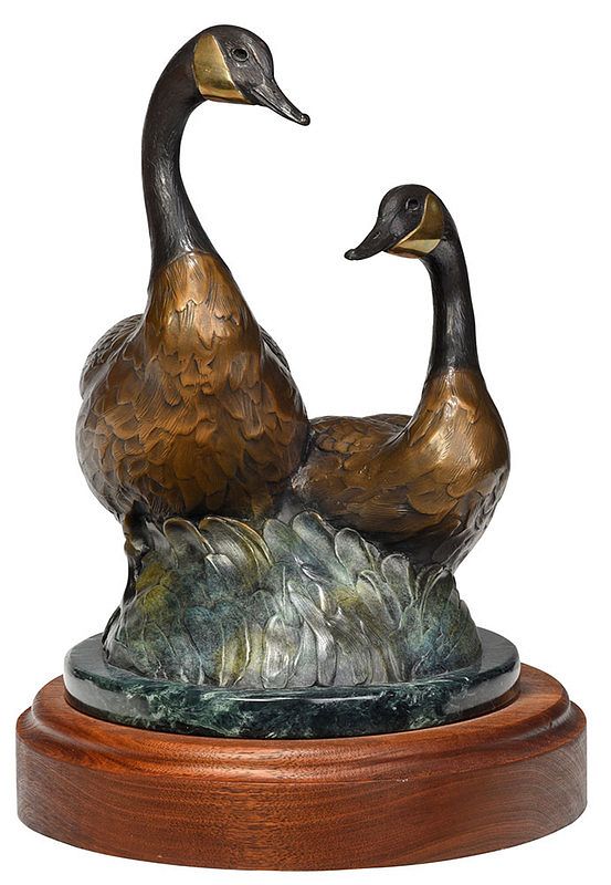 Appraisal: Geoffrey Camp Smith Florida born Canada Geese edition signed on