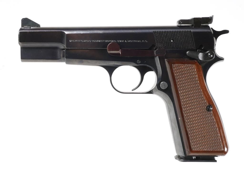 Appraisal: Browning single action Hi Power semi auto mm pistol Barrel