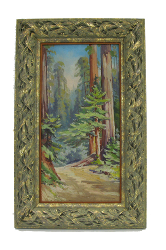 Appraisal: ATTRIBUTED TO HENRY D DICK GREMKE Oakland California - Oil