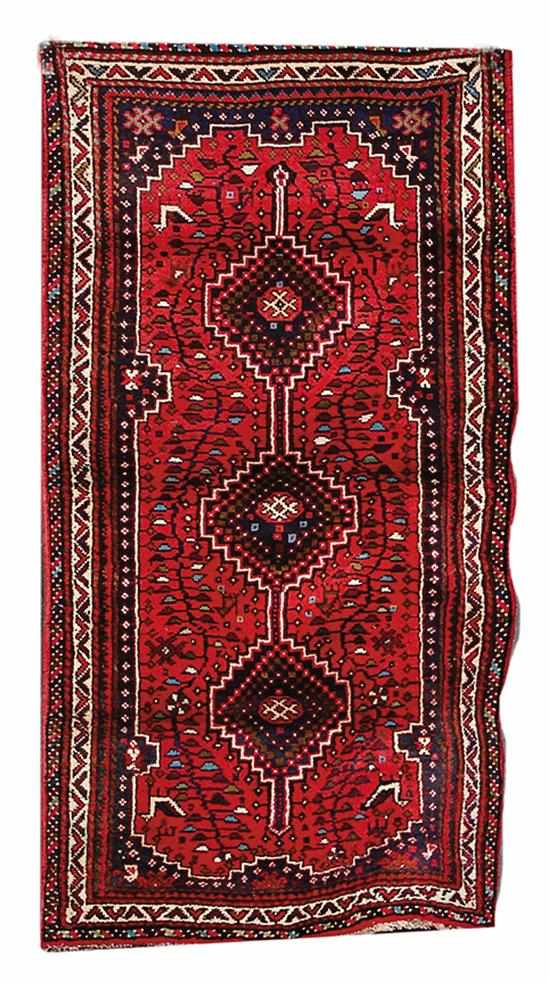 Appraisal: Persian Hamedan carpet ' '' x ' ''