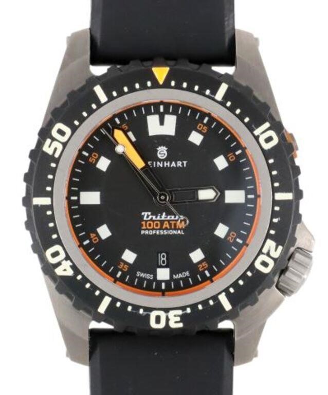 Appraisal: Steinhart Triton professional diver's watch titanium and stainless steel case