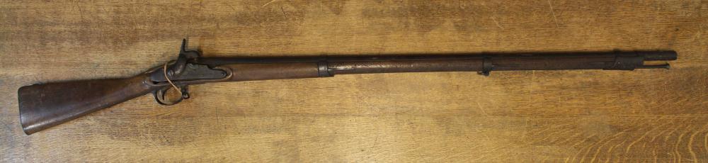 Appraisal: U S MODEL PERCUSSION MUSKET BY L POMEROY caliber barrel