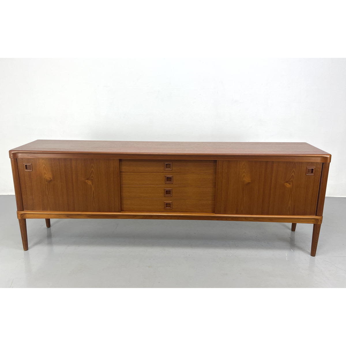 Appraisal: HW KLEIN for Bramin Mobler Teak Credenza Sideboard Refinished Dimensions