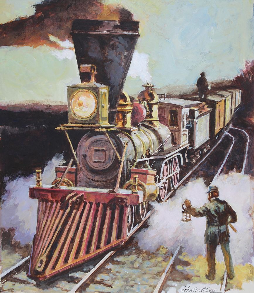 Appraisal: John Swatsley B The Toronto Locomotive John Swatsley American B