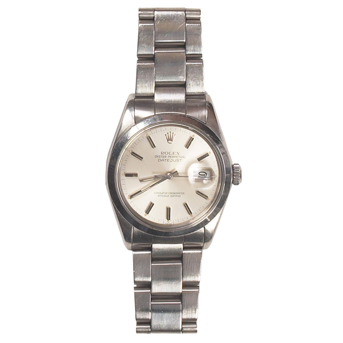 Appraisal: Rolex wristwatch s Oyster Perpetual Datejust stainless steel case and