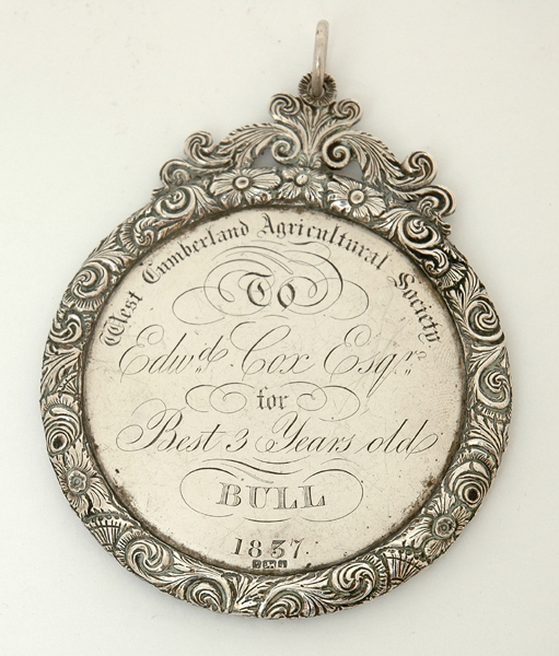 Appraisal: A RARE SILVER MEDAL OF NEW SOUTH WALES RELEVANCE Possibly