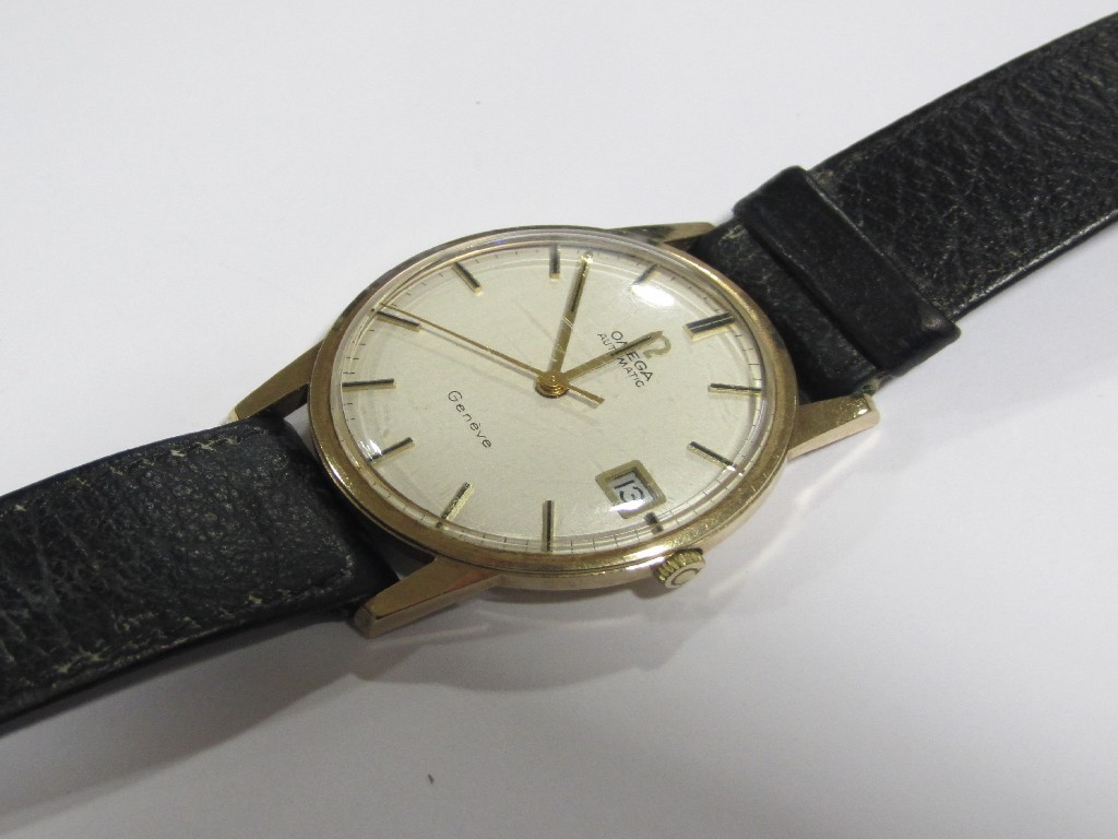 Appraisal: Nineteen seventies gents ct gold cased Omega Automatic wrist watch